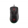 Genesis | Gaming Mouse | Wired | Krypton 555 | Optical | Gaming Mouse | USB 2.0 | Black | Yes - 2